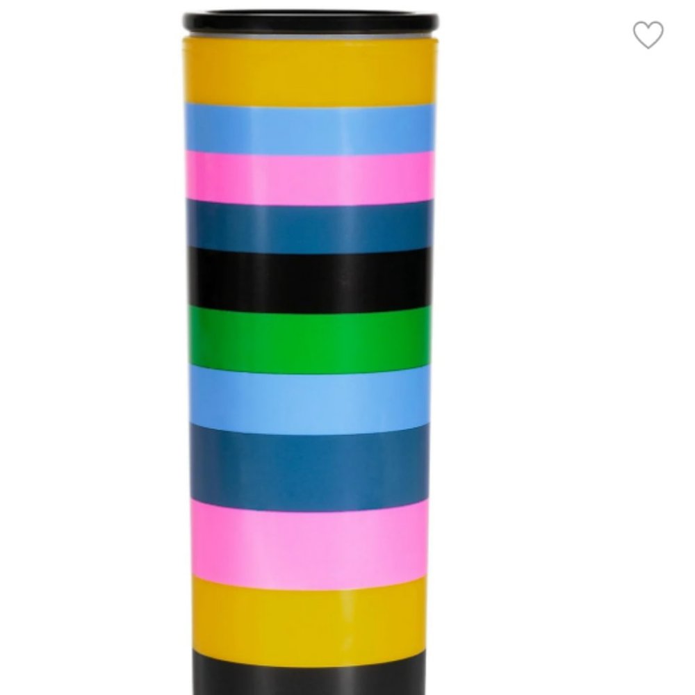 kate spade Enchanted Stripe Thermal Mug tumbler nwt